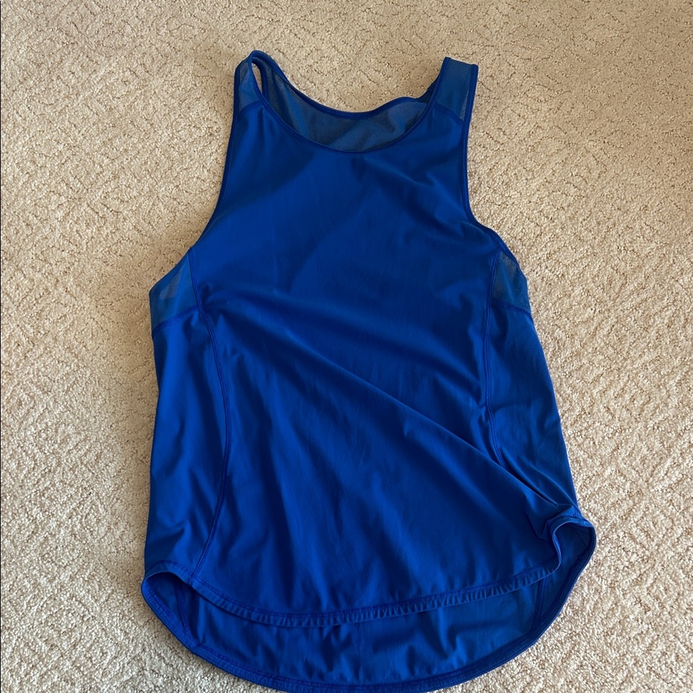 Lululemon Blue Sculpt Tank Top